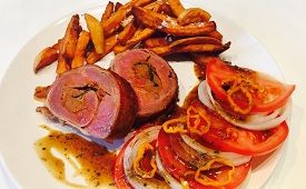 Rinderroulade vom Smoker: Rezept im Italian Style