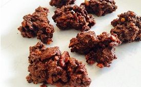 Rezept für Schoko-Bacon-Crossies mit Chili