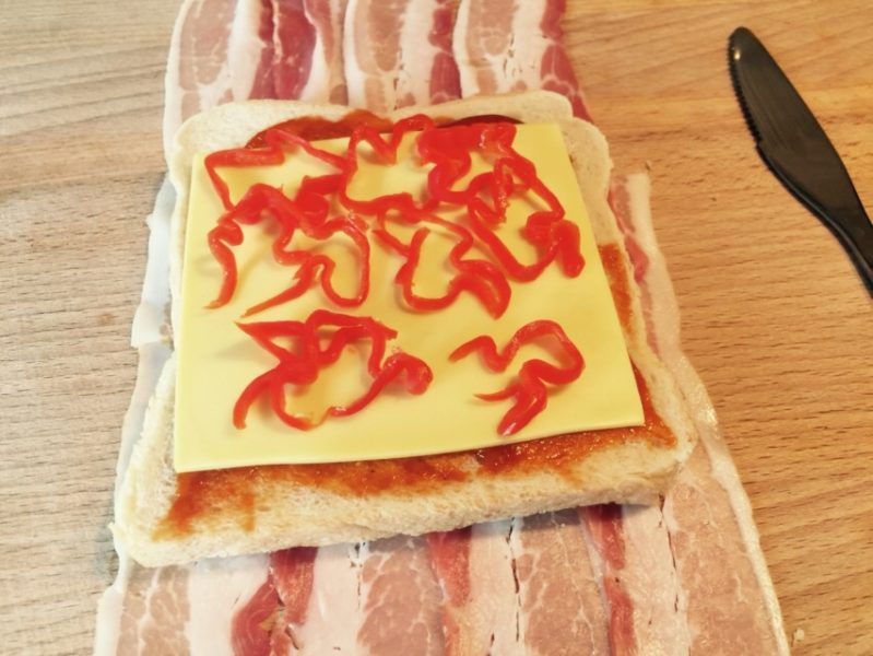 Full Bacon Cheese Toast: Rezept für Grill und Smoker – Foto 6