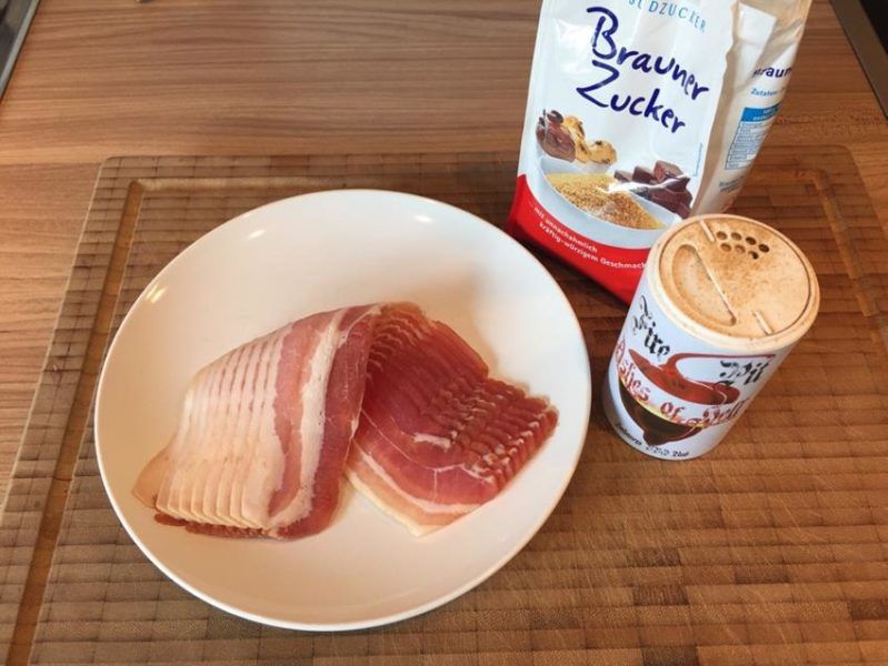Bacon-Roulade mit Mac and Cheese vom Grill – Foto 2