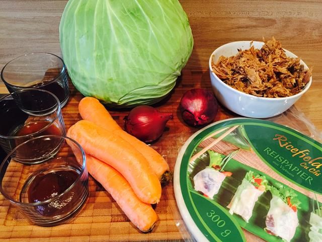 Pulled Pork Frühlingsrollen: Kreative Resteverwertung vom Grill – Foto 2