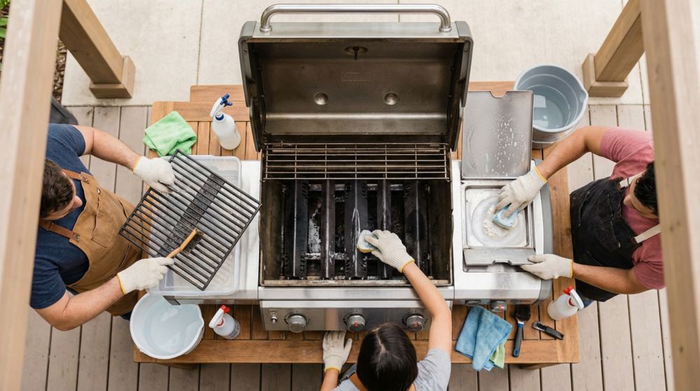 Gasgrill richtig reinigen, warten und pflegen