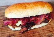 Pulled Beef Sandwich zubereiten